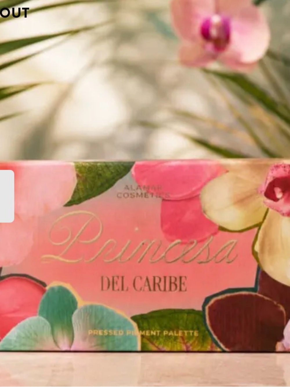 Princesa Del Caribe Pink Palette- Brand New